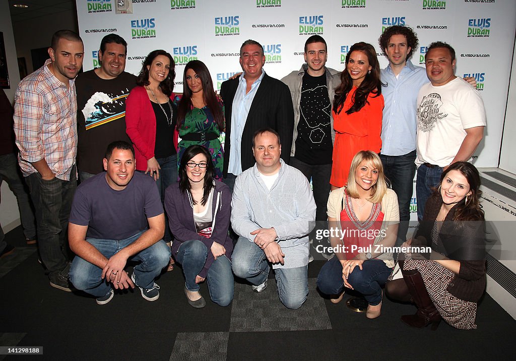 The "Jersey Shore" Cast Visits "The Elvis Duran Z100 Morning Show"