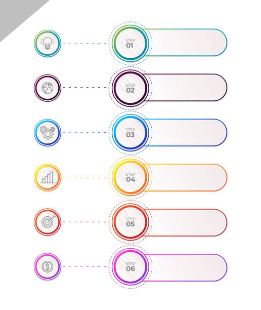 6 Point Checklist Examples 34,733 6 Point List Infographic High Res Illustrations - Getty Images