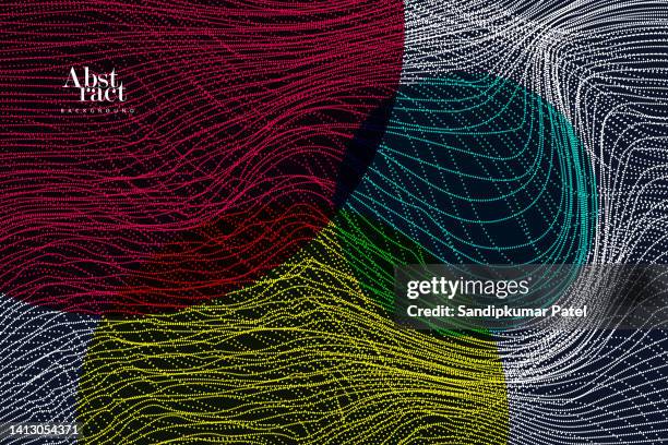 background with convex forms. grid surface. vibrant trendy texture, with blending colors. - halftone screen stock illustrations