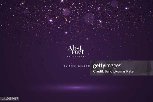 christmas shining background - star space stock illustrations