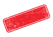 Blank Red Stamp