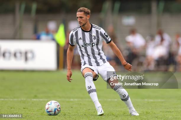 Adrien Rabiot of Juventus during the Pre-season Friendly match between Juventus A and Juventus B at Campo Comunale Gaetano Scirea on August 04, 2022...