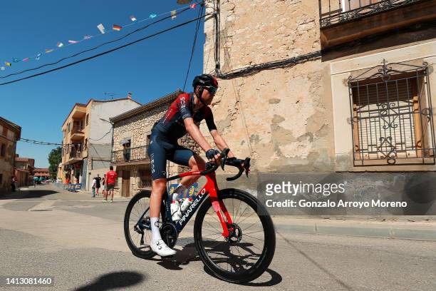 Andrey Amador Bikkazakova of Costa Rica and Team INEOS Grenadiers prior to the 44th Vuelta a Burgos 2022, Stage 4 a 169km stage from Torresandino to...