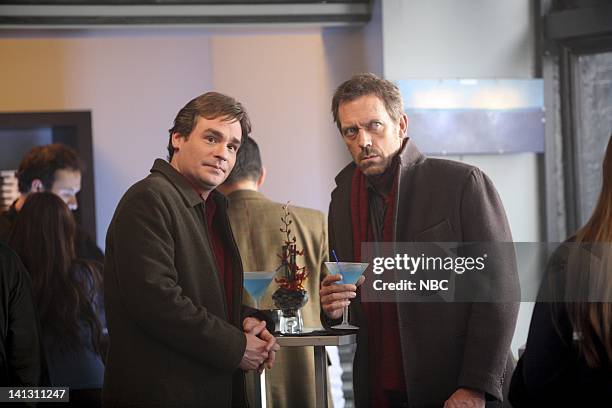 Don't Ever Change" Episode 4012 -- Airdate 2/5/2008 -- Pictured: Robert Sean Leonard as Dr. James Wilson, Hugh Laurie as Dr. Gregory House -- Photo...