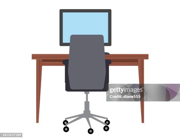 4,546 Desk Computer Room Drawing Stock Photos, High-Res Pictures, and ...