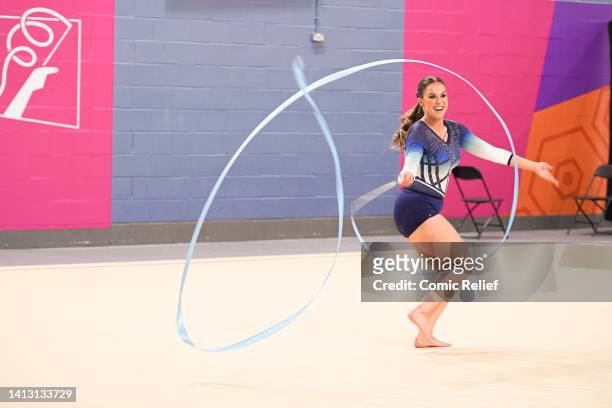 Vicky Pattison during the Sport Relief All-Star Games: Birmingham 2022. Two teams of para and non-disabled sporting legends and celebrities are set...