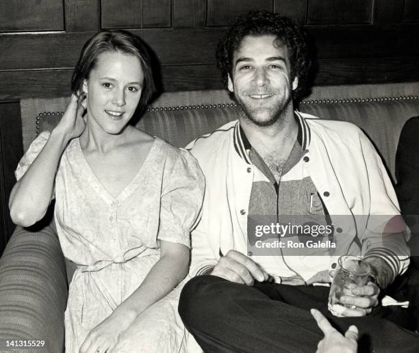 Mary Stuart Masterson and Mandy Patinkin at the The Performing Arts for Nuclear Disarmament Fundraiser, National Arts Club, New York City.