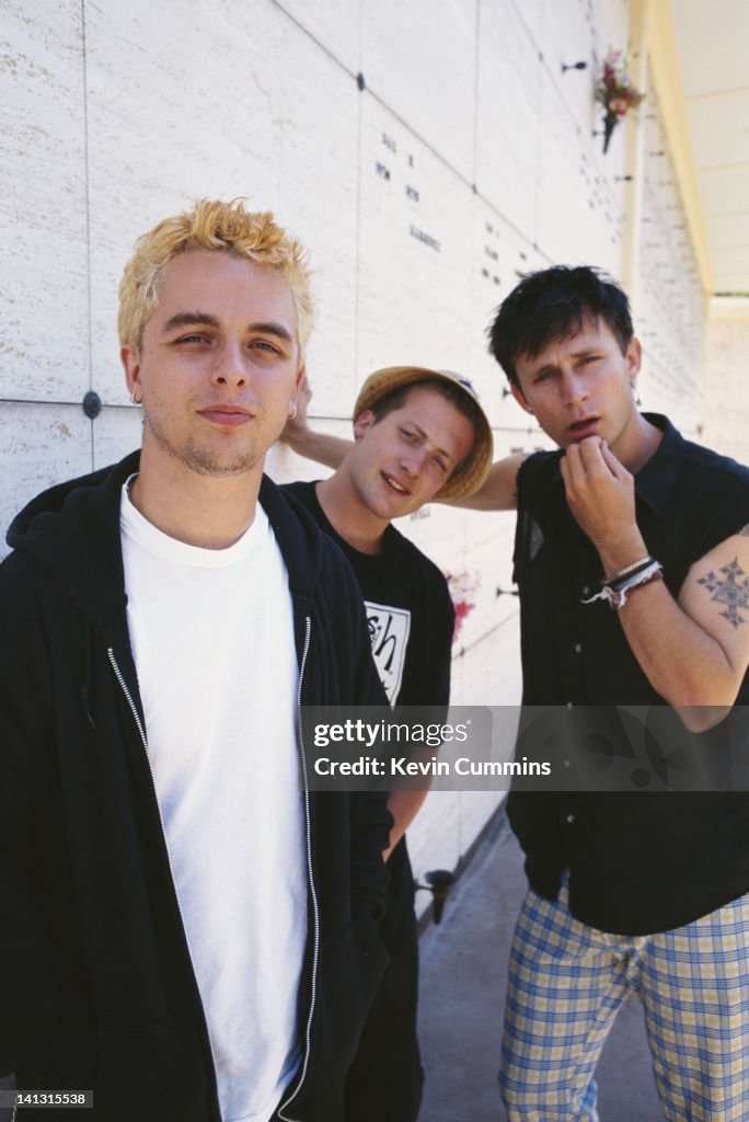 American punk group Green Day, San Francisco, California, July 1995