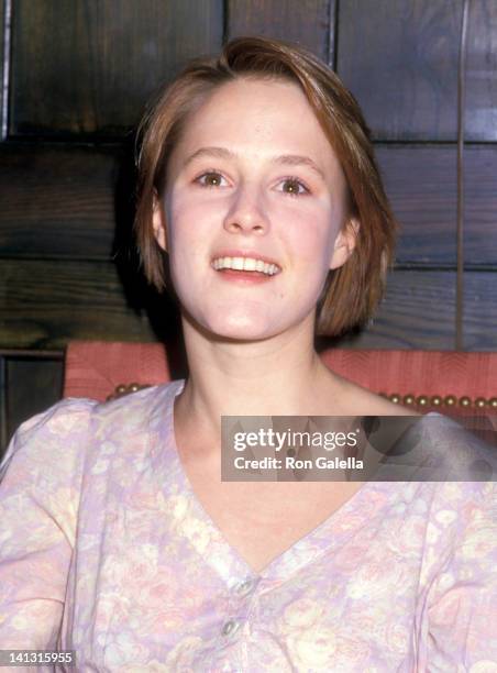 Mary Stuart Masterson at the Fundraiser held by the Performing Arts for Nuclear Disarmament, National Arts Club, New York City.