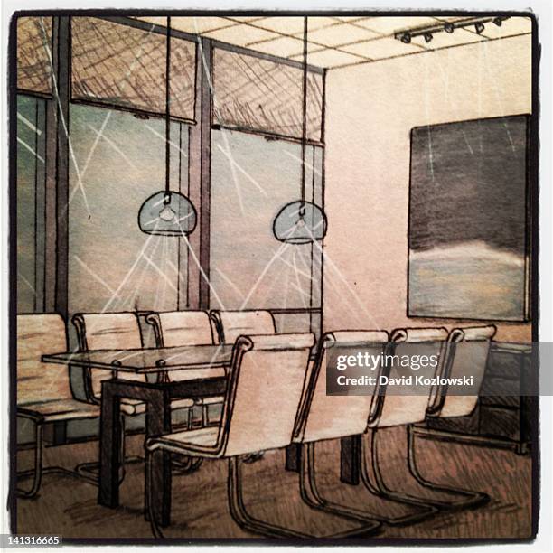 39 Restaurants Interior Design High Res Illustrations - Getty Images