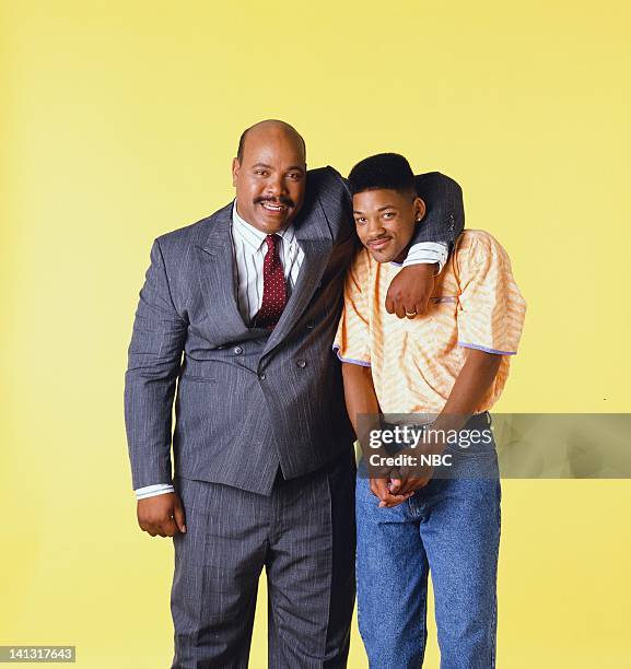 Season 1 -- Pictured: James Avery as Philip Banks, Will Smith as William 'Will' Smith -- Photo by: Chris Cuffaio/NBCU Photo Bank
