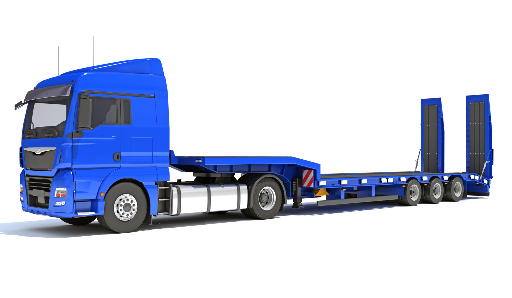 lowboy trailer