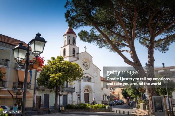 trekking in the amalfi coast, salerno, campania region - italy - sorrento italy stock pictures, royalty-free photos & images