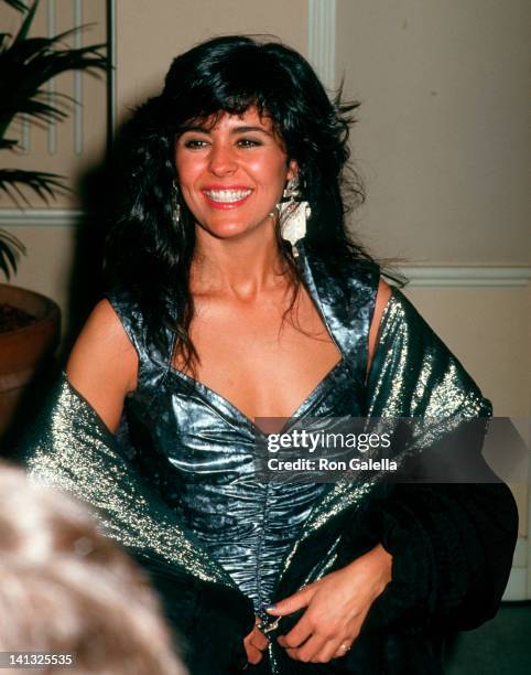 Maria Conchita Alonso at the 44th Annual Golden Globe Awards, Beverly Hilton Hotel, Beverly Hills.