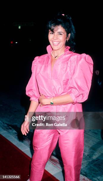 Maria Conchita Alonso at the Premiere of "A Fine Mess", The Comedy Store, Hollywood.