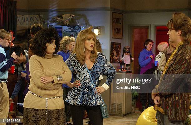 The One Where the Stripper Cries" -- Episode 11 -- Aired 2/5/2004 -- Pictured: Courteney Cox Arquette as Monica, Jennifer Aniston as Rachel, Matthew...