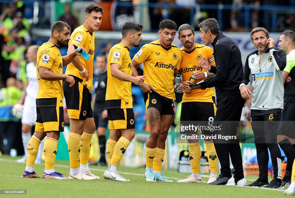 Leeds United v Wolverhampton Wanderers - Premier League