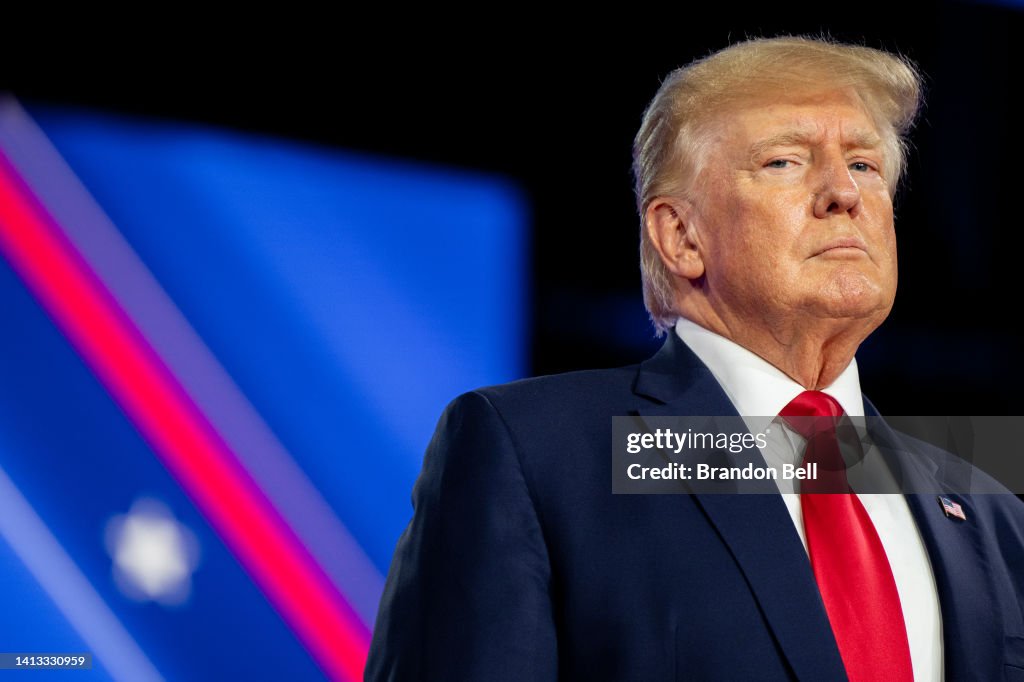 Former President Trump And Fellow Conservatives Address Annual CPAC Meeting