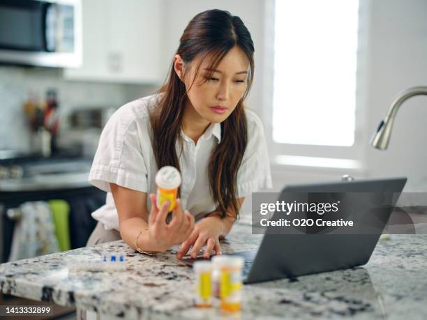 home healthcare - prescription stock pictures, royalty-free photos & images