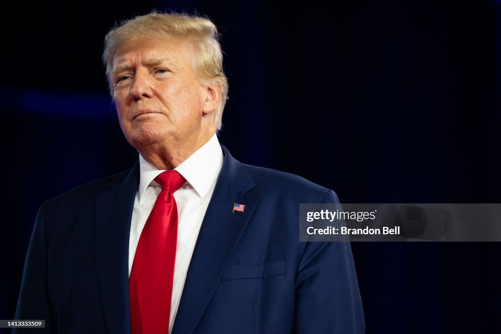 Former President Trump And Fellow Conservatives Address Annual  CPAC Meeting