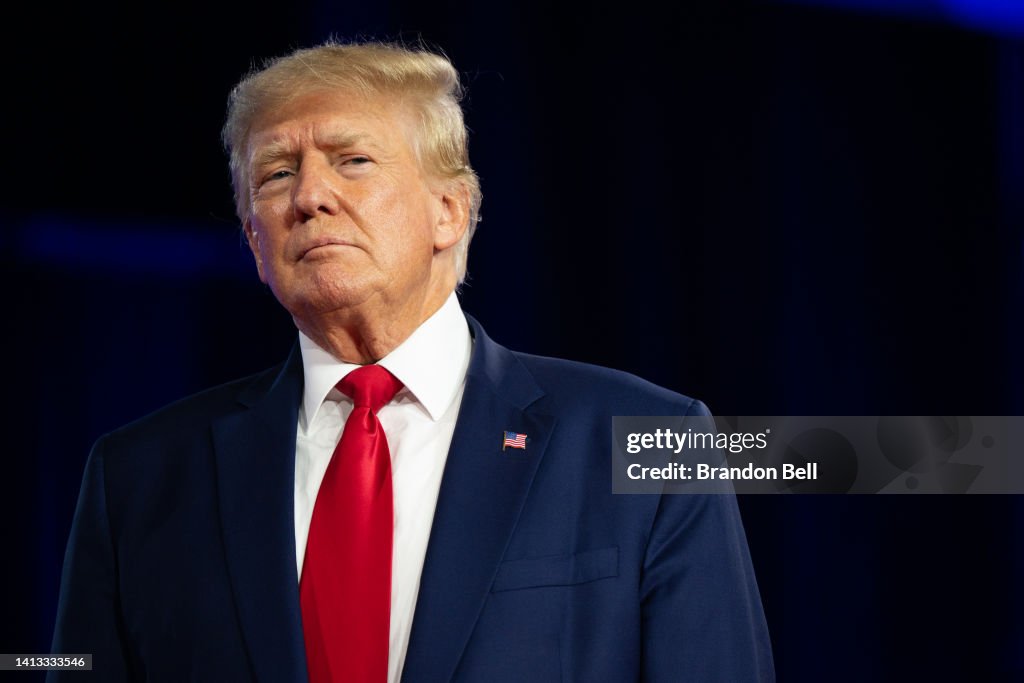 Former President Trump And Fellow Conservatives Address Annual  CPAC Meeting