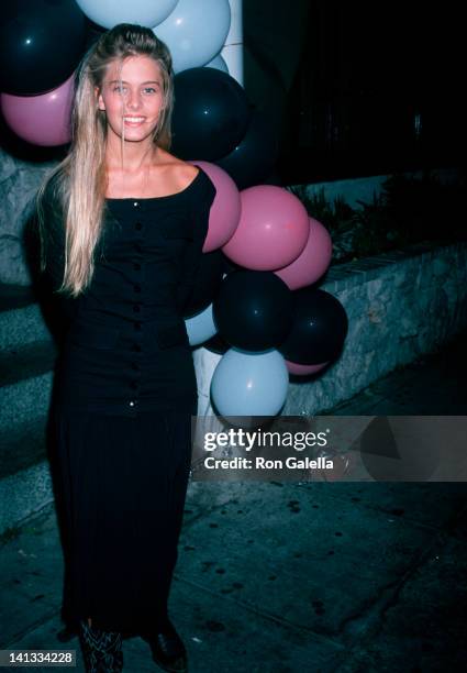 Nicole Eggert at the Birthday Party for Richard Pryor, Rubber Club, Los Angeles.