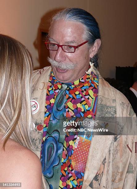 Airline Ambassadors Global Compassion Ball -- Pictured: Patch Adams attend the Airline Ambassadors Global Compassion Ball held at the U.N. Plaza in...