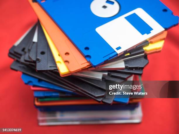 Diskettes Color 35 Disk Photos and Premium High Res Pictures - Getty Images