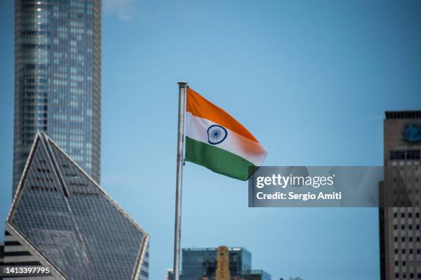 indian flag - indian national flag stock pictures, royalty-free photos & images