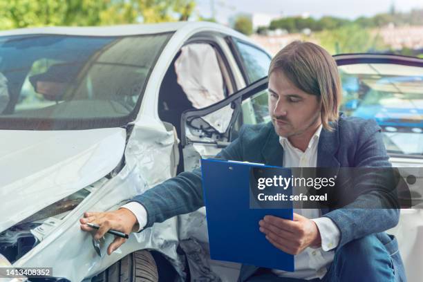 car insurance - car insurance agent stock pictures, royalty-free photos & images