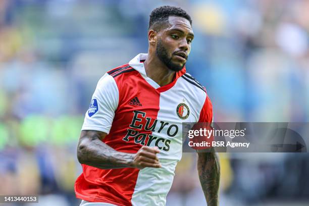 Danilo of Feyenoord during the Dutch Eredivisie match between Vitesse and Feyenoord at Gelredome on August 7, 2022 in Arnhem, Netherlands