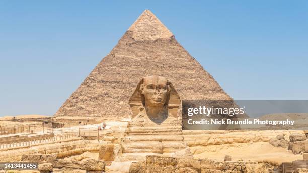 sphinx, giza, egypt. - esfinge personagem fictícia imagens e fotografias de stock