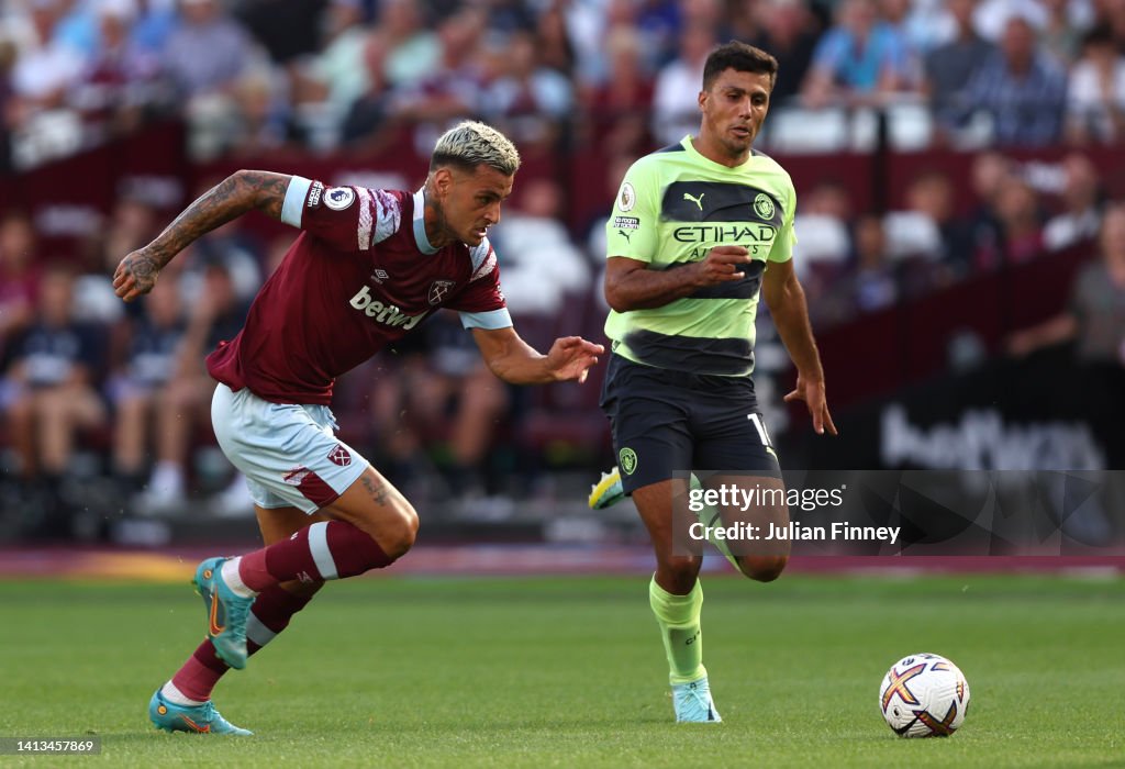 West Ham United v Manchester City - Premier League