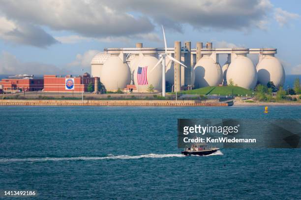 boston water treatment plant - vlag planten stockfoto's en -beelden