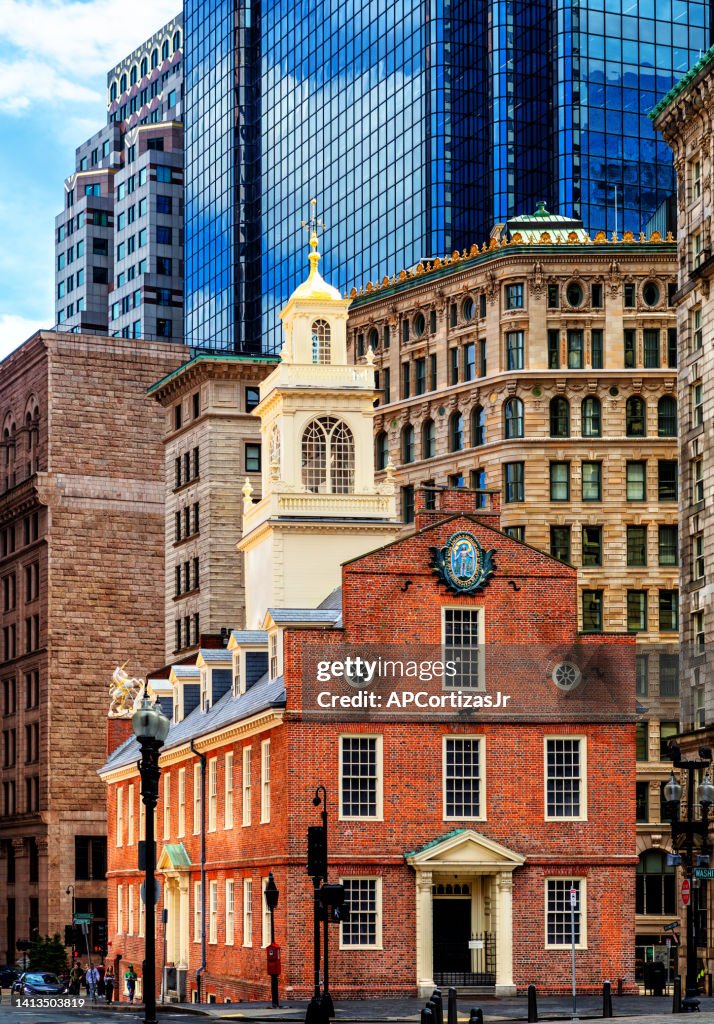 Altes Staatshaus Gebäude - Boston Massachusetts