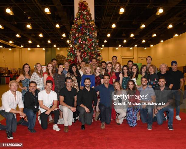 Actors Melissa Claire Egan, Cindy Busby, Sarah Drew, Ryan Paevy, Torrey DeVitto, Jack Wagner, Jackée Harry, Andrew Walker, Barbara Eden, Paul Greene,...