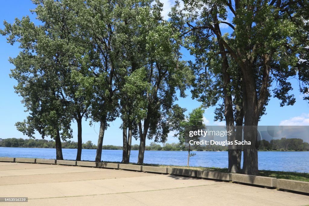 Presque Isle State Park on the Lake Erie shore