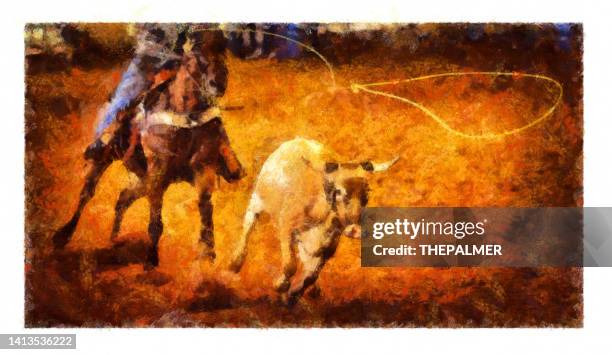 Bull Head Roping 547 Bull Mounting Cow Stock Photos, High-Res Pictures, and Images ...