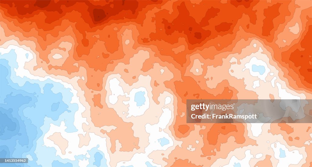 Cold Heat Pattern Generic Heat Cold Temperature Map 38 High-Res Vector Graphic - Getty Images