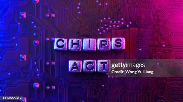 chips act america concept photo - lagförslag bildbanksfoton och bilder