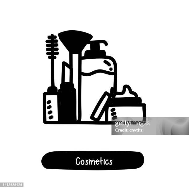 cosmetics icon. trendy style vector illustration symbol - spa product background stock illustrations
