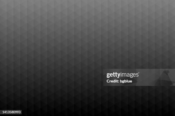abstract geometric background - mosaic with triangle patterns - gray gradient - gray abstract background stock illustrations