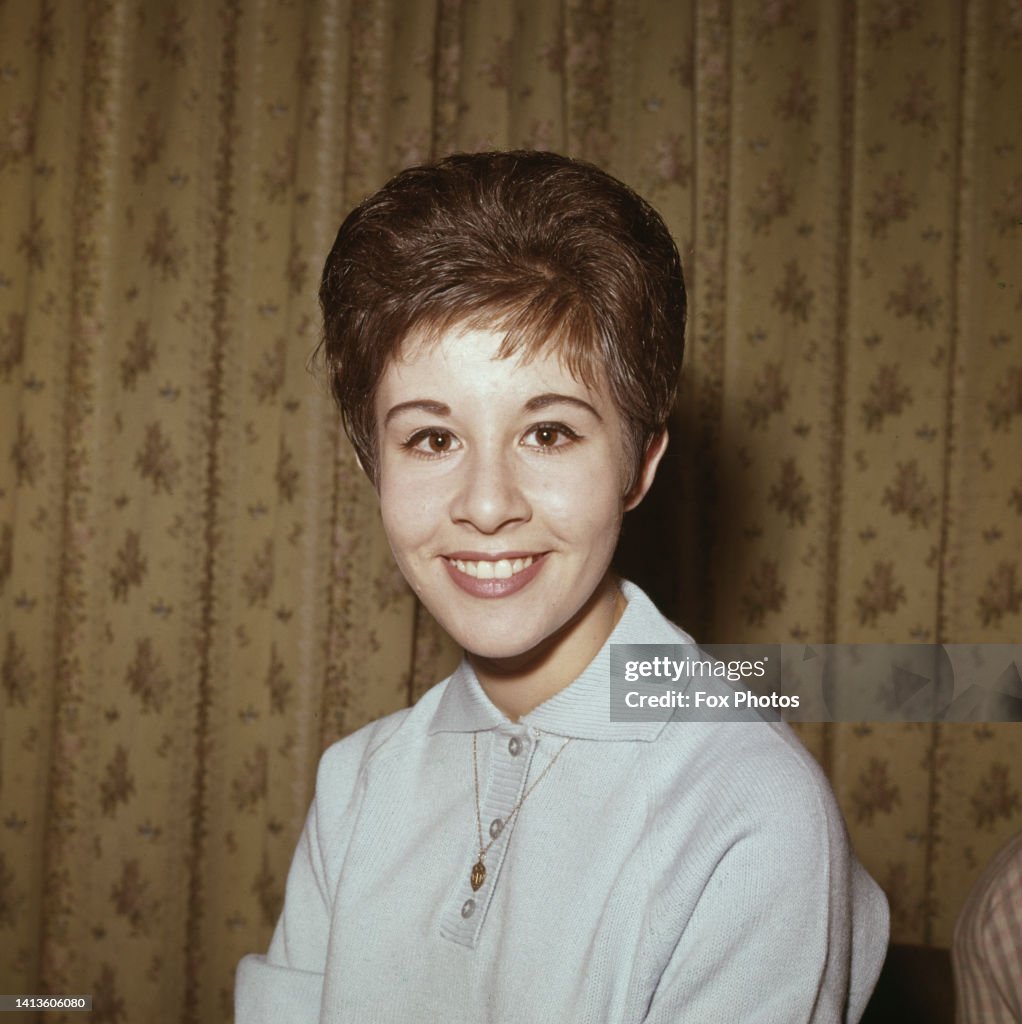 Example Uk Singer British singer and actress Helen Shapiro wearing a white shirt,... News ...