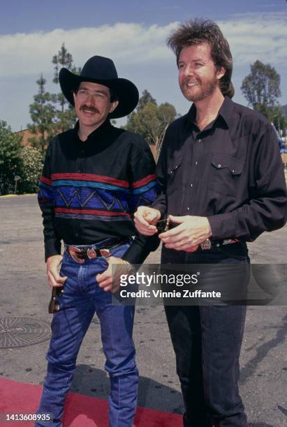 Kix Brooks and Ronnie Dunn attend the 28th Annual Academy of Country Music Awards, United States, 11th May 1993.