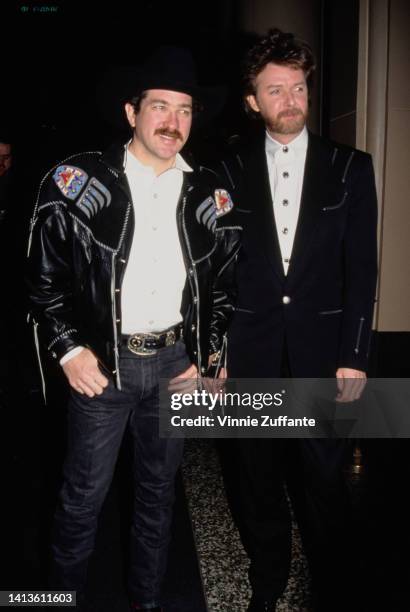 Kix Brooks and Ronnie Dunn at Clive Davis' Arista Records Pre-Grammy Party in California, United States, 23rd February 1993.