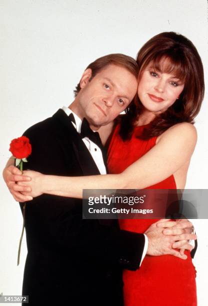 David Hyde Pierce and Jane Leeves star in "Frasier." Photo credit: Paul Drinkwater NBC, Inc.