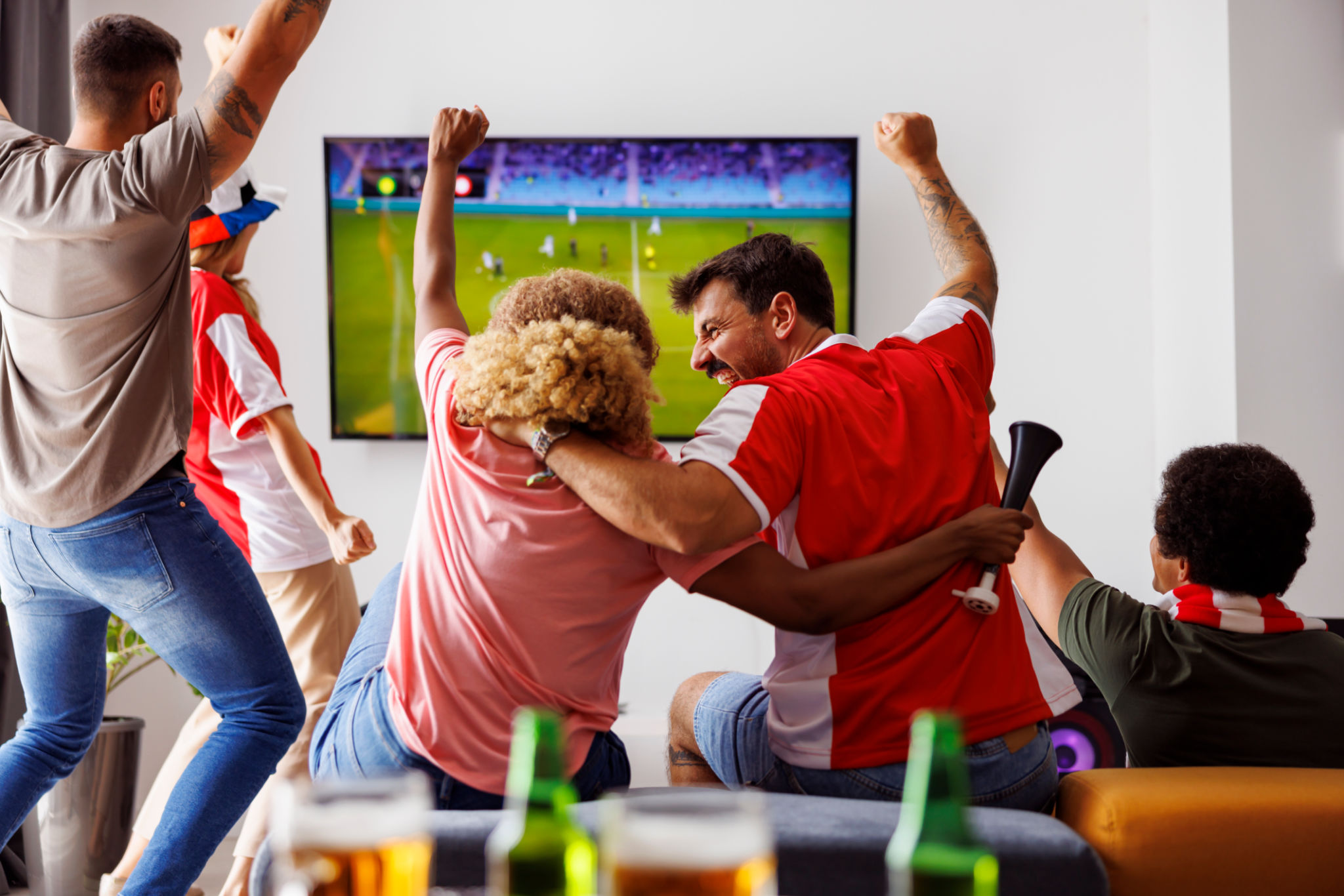 international soccer match