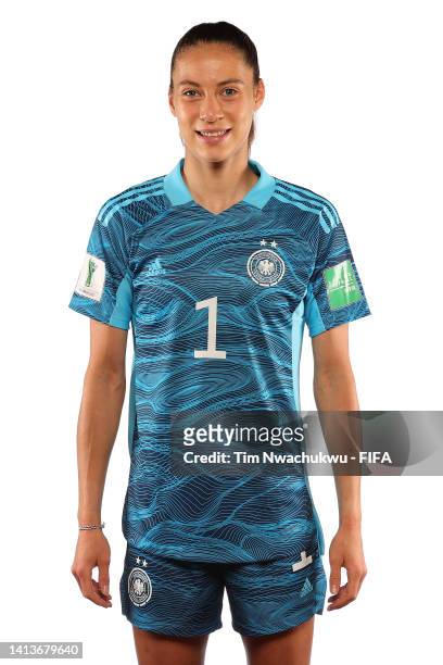 Julia Kassen of Germany during the FIFA U-20 Women's World Cup 2022 Portrait Session on August 07, 2022 in San Jose, Costa Rica.
