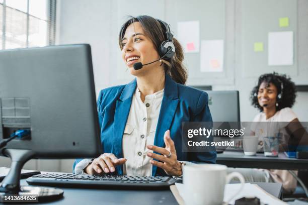 call center - customer service bildbanksfoton och bilder