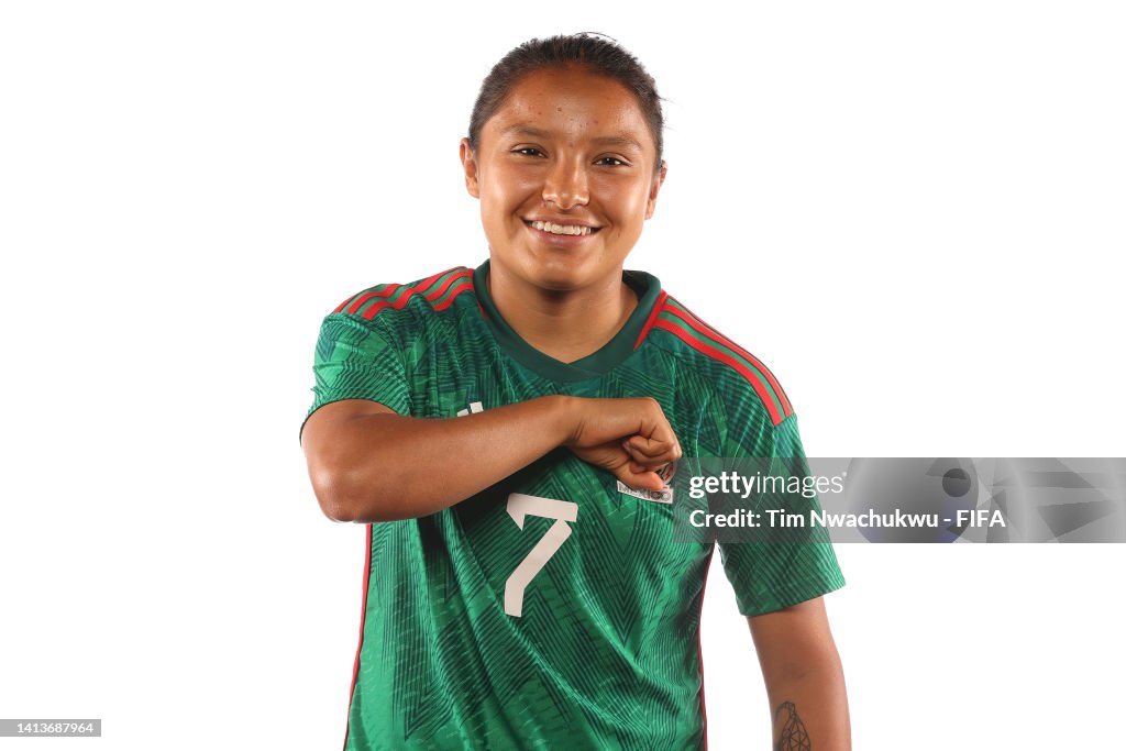 FIFA U-20 Women's World Cup 2022  -  Mexico Portraits